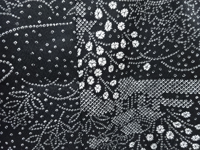  未使用品　茶屋辻模様二部式小紋着物